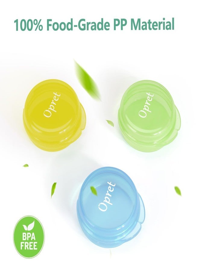Opret Small Pill Box (3 Pcs), Cute Pill Case Portable for Pocket Purse Briefcase Travel Pills Box Medicine Storage Container Earplug Case - Image 4